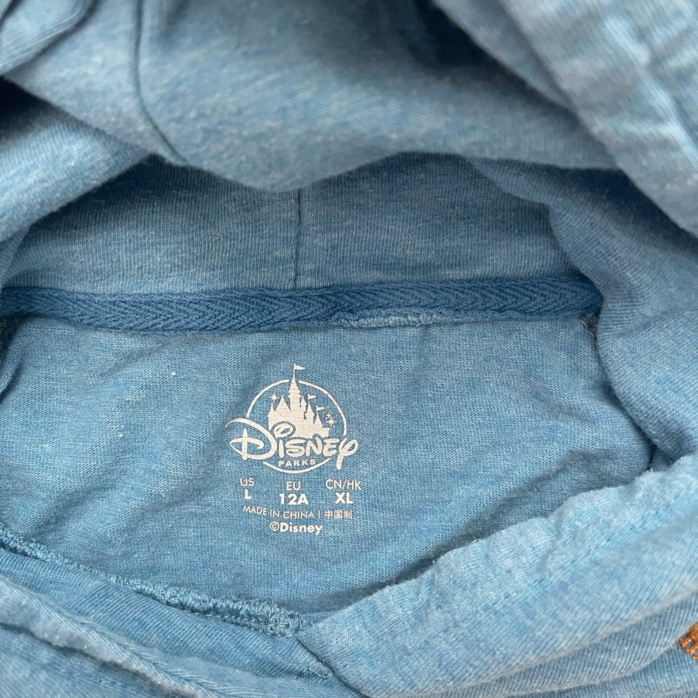 Disney Parks Kids size Large Blue Sweatshirt - Picture 2 of 2